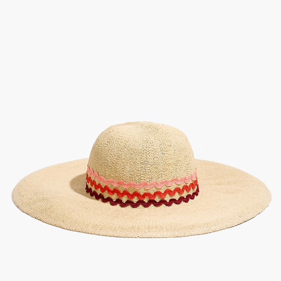 Madewell x Biltmore Rickrack Straw Hat - Picture 9 of 9